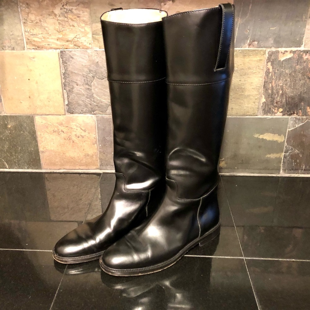 Michael Kors all leather riding boots
